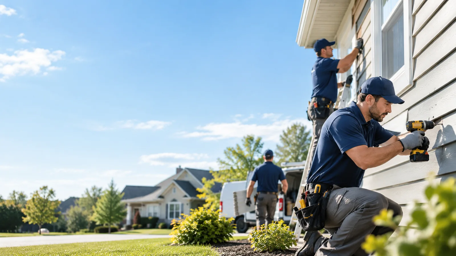 Commercial Siding Repair in Carriere, MS